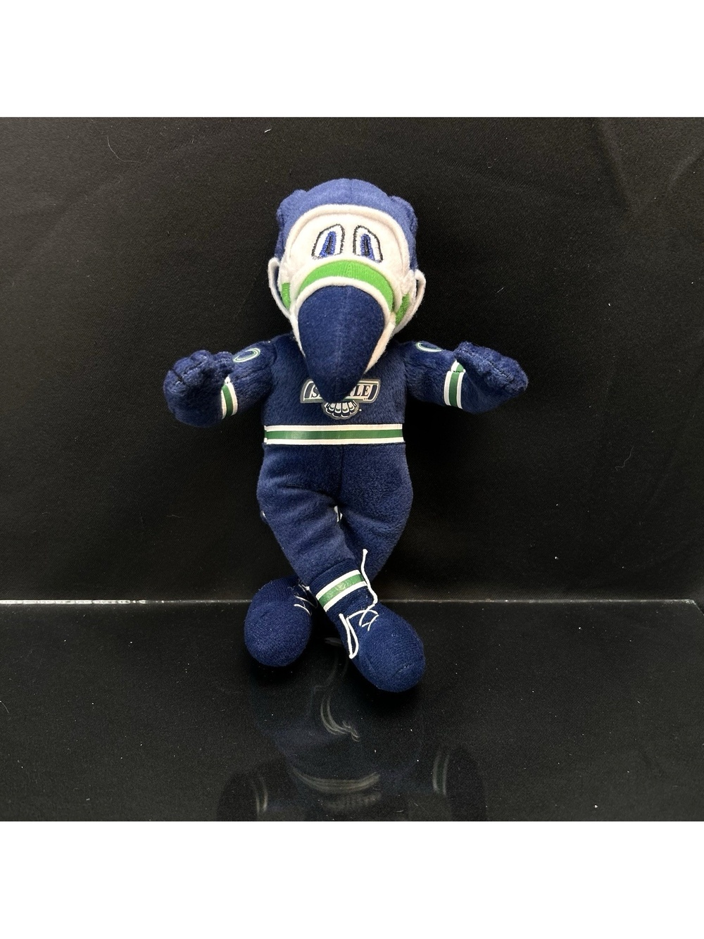 Seattle Thunderbirds Cool Bird 9" Plush WHL Hockey Mascot Rare Hard To Find